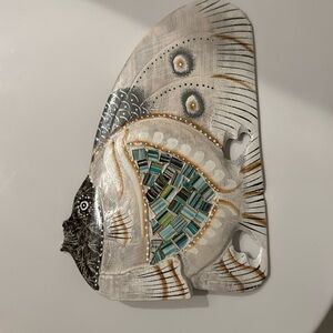 Wooden fish decor new wooden